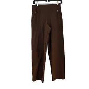 LUCY Mid-Rise Brown Y2K Style Straight-Leg‎ Yoga Activewear Yoga Pants Size XS
